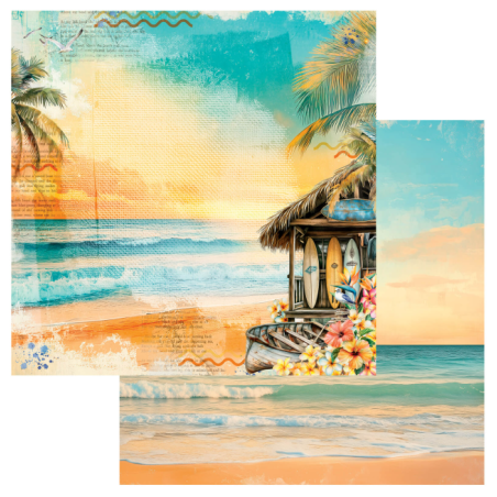 49 and Market Beach Vibes Paper - Tides