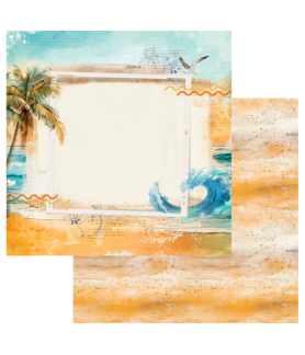 49 and Market Beach Vibes Paper - Shoreline