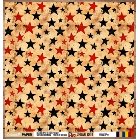 Celebr8 Urban Grit Paper Strong Spirit