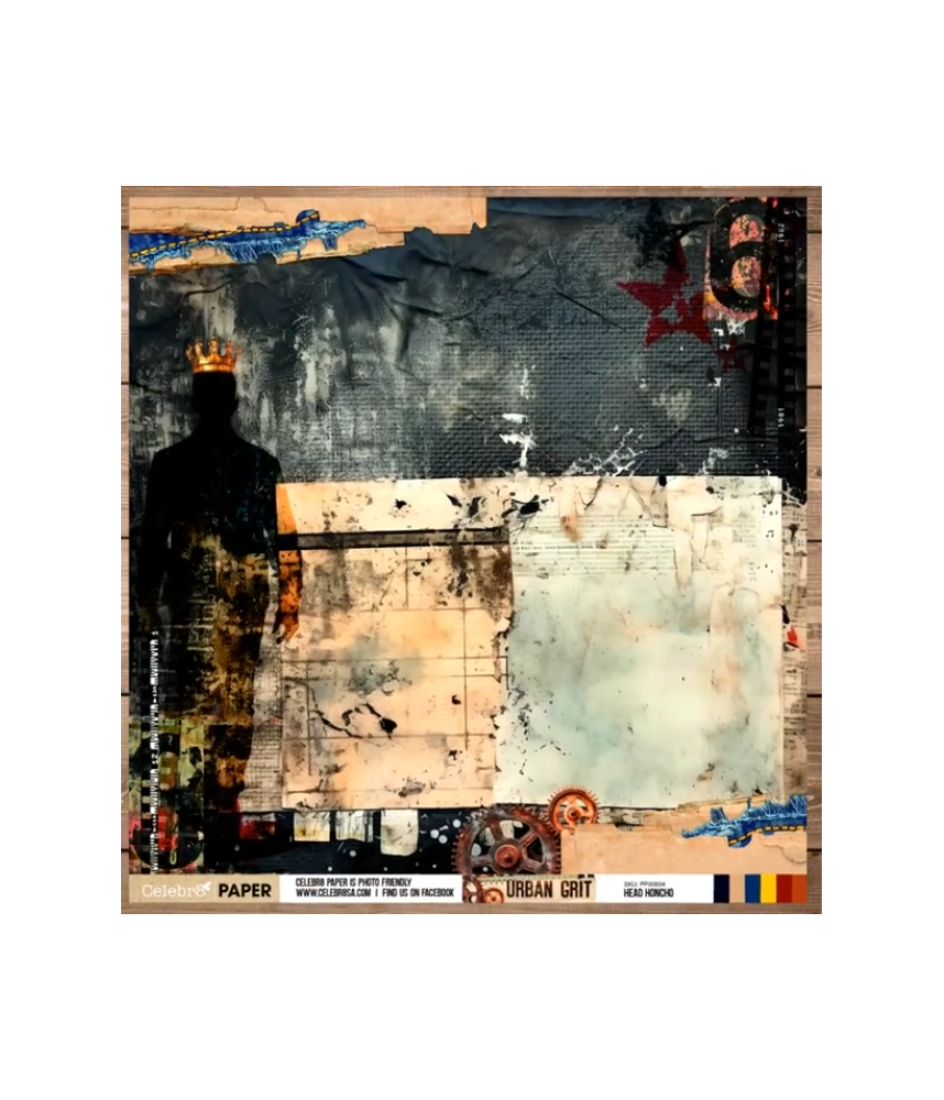 Celebr8 Urban Grit Paper - Head Honcho