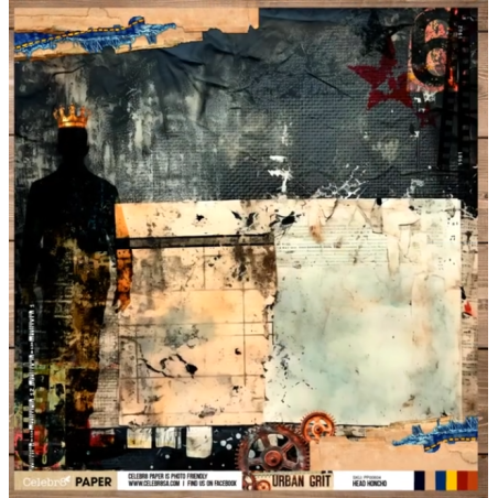 Celebr8 Urban Grit Paper - Head Honcho