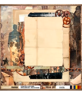 Celebr8 Urban Grit Paper - Alpha Male