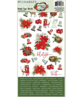 49 and Market Evergreen Season Washi Tape Sheet