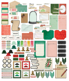 49 and Market Mistletoe and Memories Journaling Die-Cuts