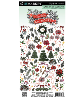 49 and Market Mistletoe and Memories Laser Cut Foliage