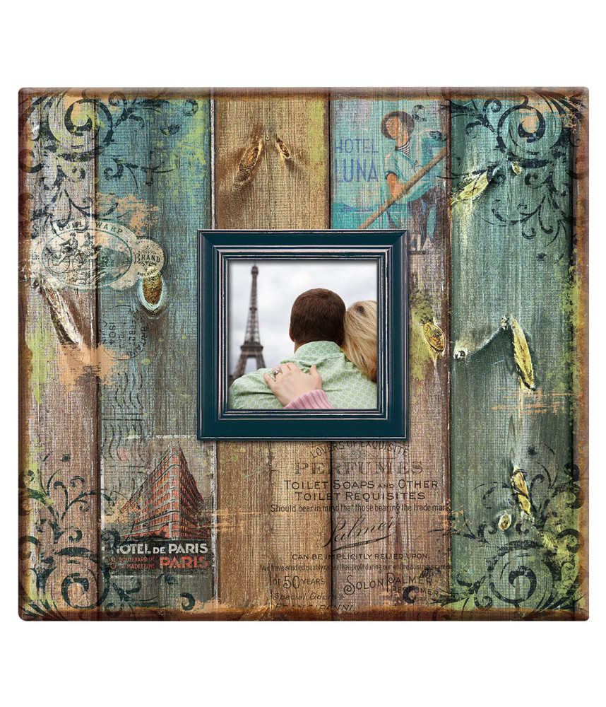 MCS 12x12 Postbound Album - Vintage Travel