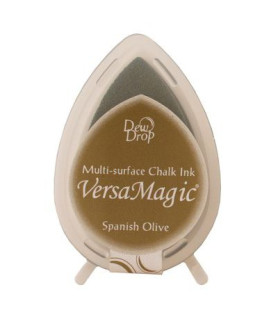 Tsukineko Versamagic Dewdrop Ink Pad - Spanish Olive
