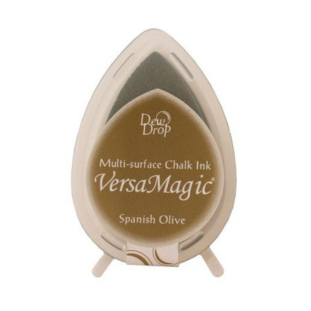 Tsukineko Versamagic Dewdrop Ink Pad - Spanish Olive