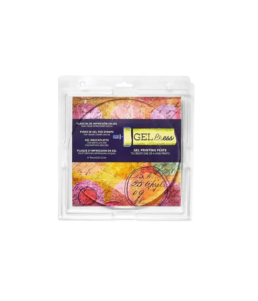 Gelli Printing Plates Gel Press Round 8"