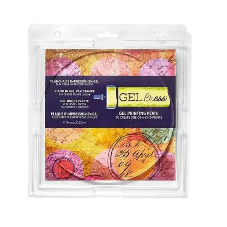Gelli Printing Plates Gel Press Round 8"