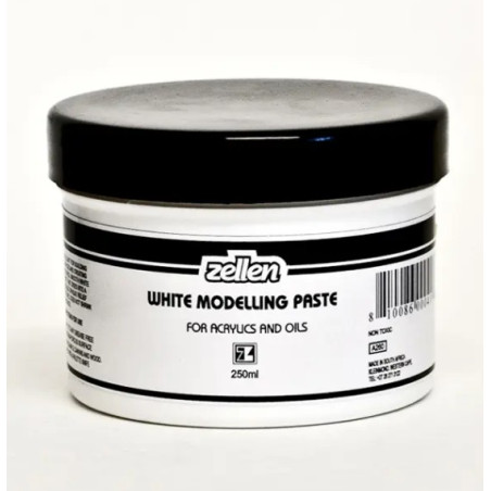 Zellen White Modelling Paste