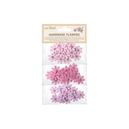 Little Birdie Handmade Flower Luna - Lavender Vibes 45pc