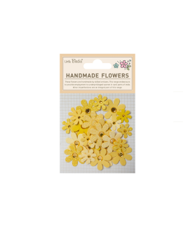 Little Birdie Handmade Flowers Sparkle Florettes - Sunshine 30pc