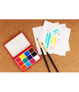 Dala Water Colour Pocket Pallet 12 Wells