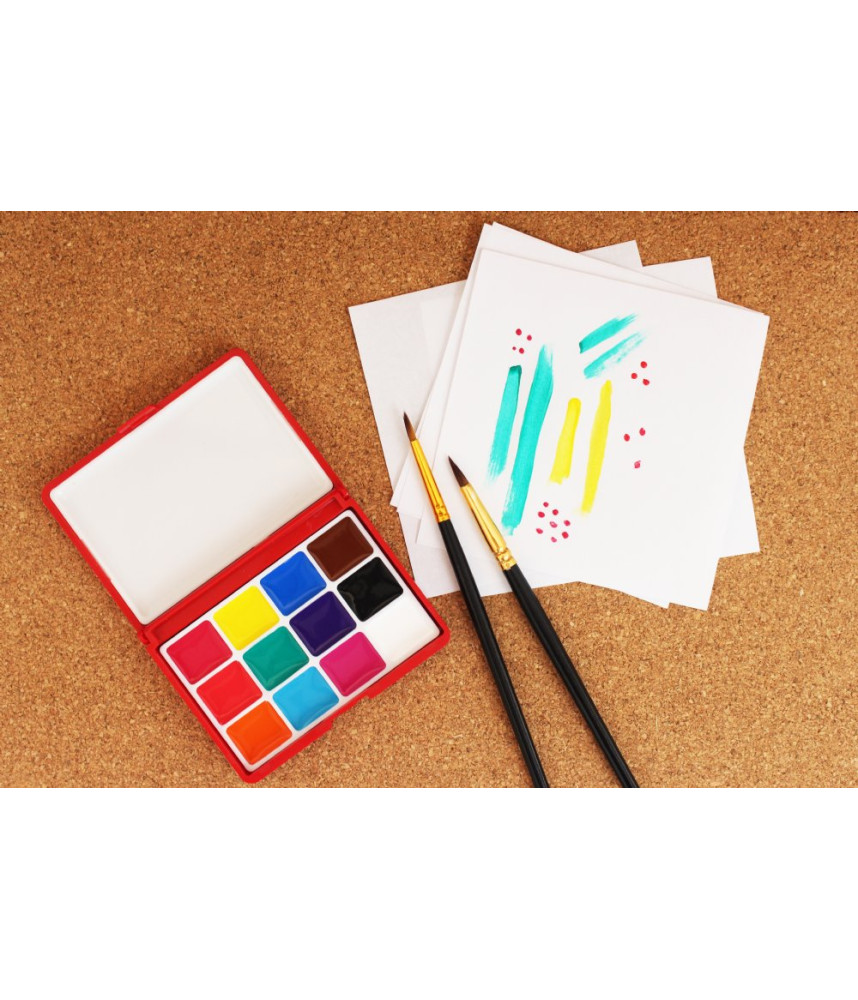 Dala Water Colour Pocket Pallet 12 Wells