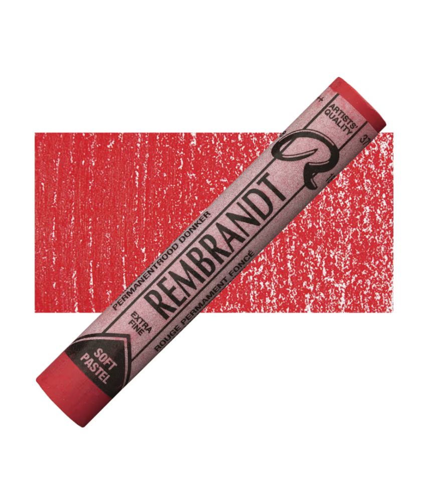 Rembrandt Soft Pastel - Permanent Red Deep 371.5