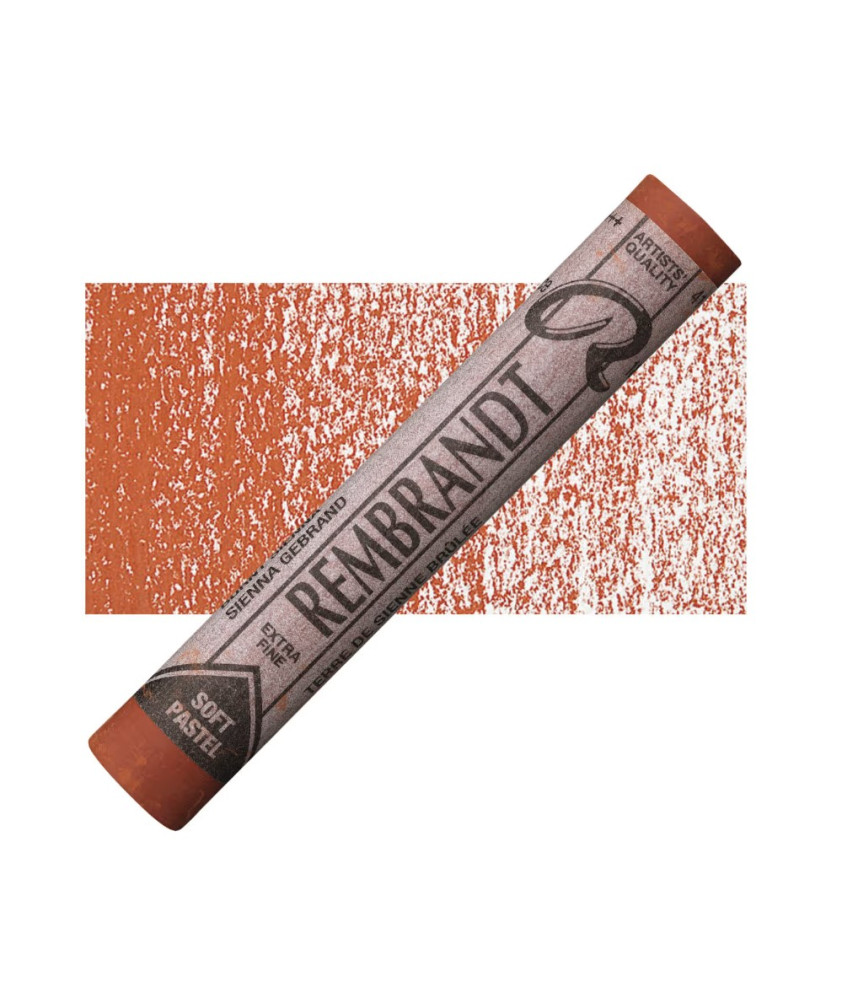 Rembrandt Soft Pastel - Burnt Sienna 411.5