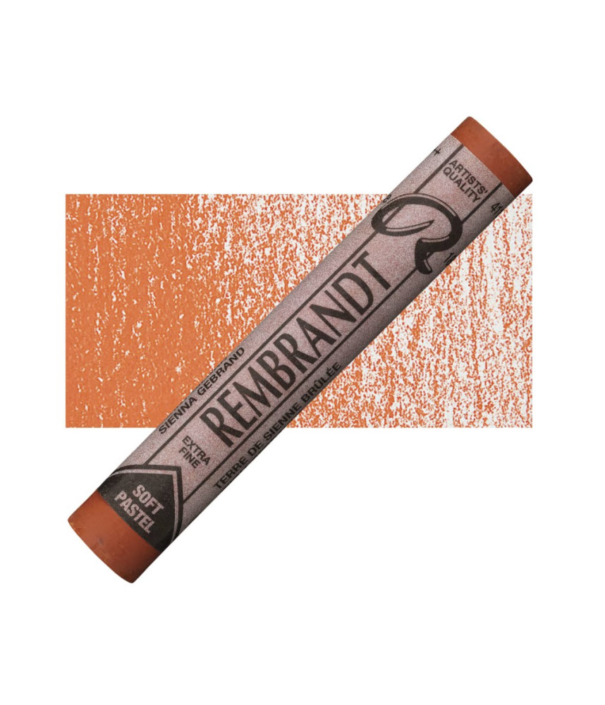 Rembrandt Soft Pastel - Burnt Sienna 411.7