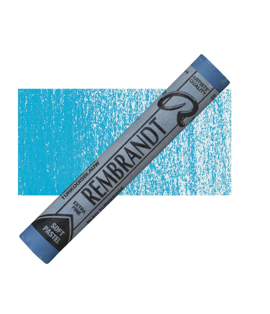 Rembrandt Soft Pastel - Turquoise Blue 522.5