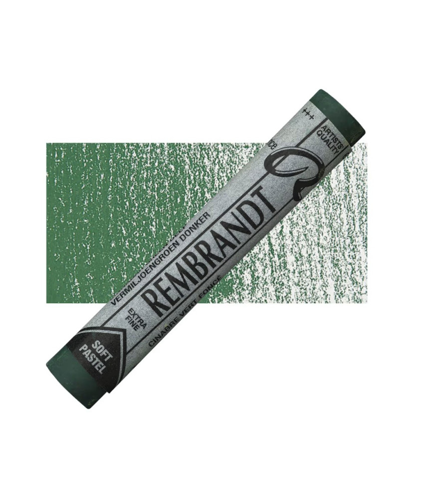 Rembrandt Soft Pastel - Cinnabar Green Deep 627.3