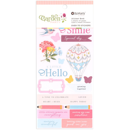 Rosies Studio Garden Party Sticker Book