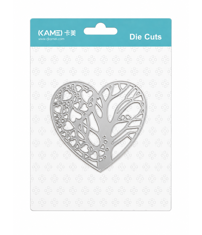 Kamei Cutting Dies - Heart With Tree 92x87mm
