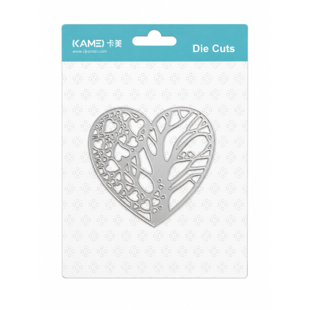 Kamei Cutting Dies - Heart With Tree 92x87mm