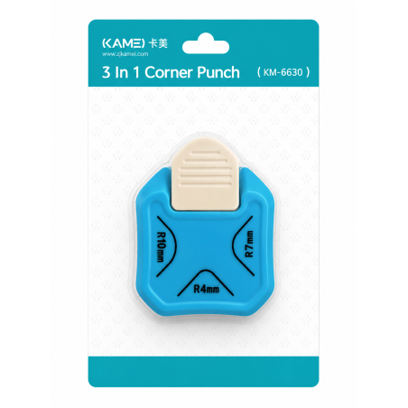 Kamei Craft Punch Corner 3-IN-1