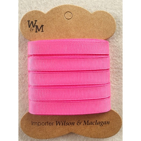 W&M Ribbon GROSGRAIN CERISE 9mm x 10m