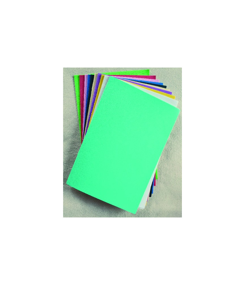 W&M Craft Foam S/A ASS COLOURS A4 2 mm 10 p/pack