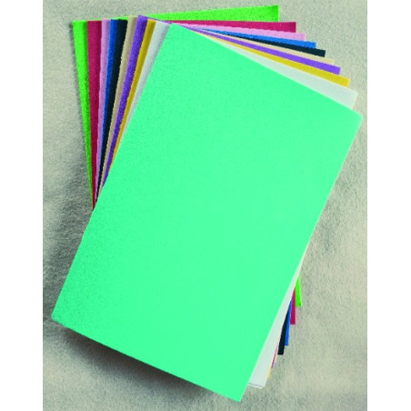 W&M Craft Foam S/A ASS COLOURS A4 2 mm 10 p/pack