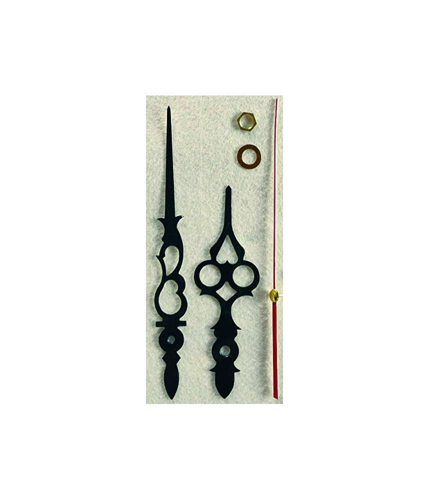 W&M Clock HANDS Black 91 x 130 mm p/SET