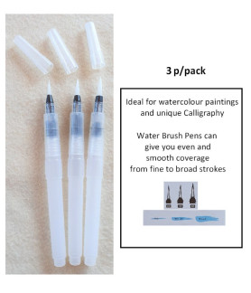 W&M Watercolour Paint Brushes