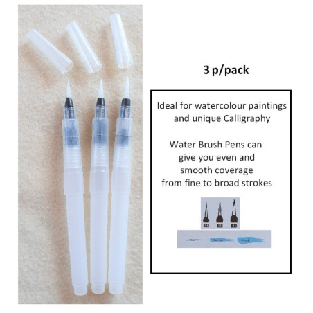W&M Watercolour Paint Brushes