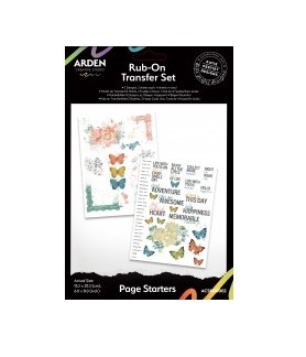 Arden- Field Notes Rub-On Transfer Set 6x8"