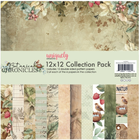 Uniquely - Botanical Chronicles 12x12 Collection Pack (12 Double Pages)