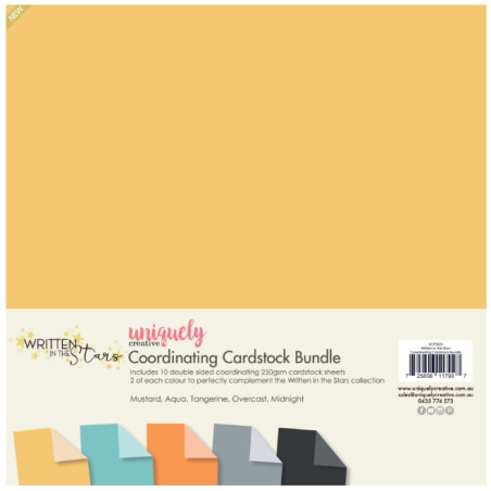 Uniquely - Written in the Stars Coordinating Cardstock Bundle