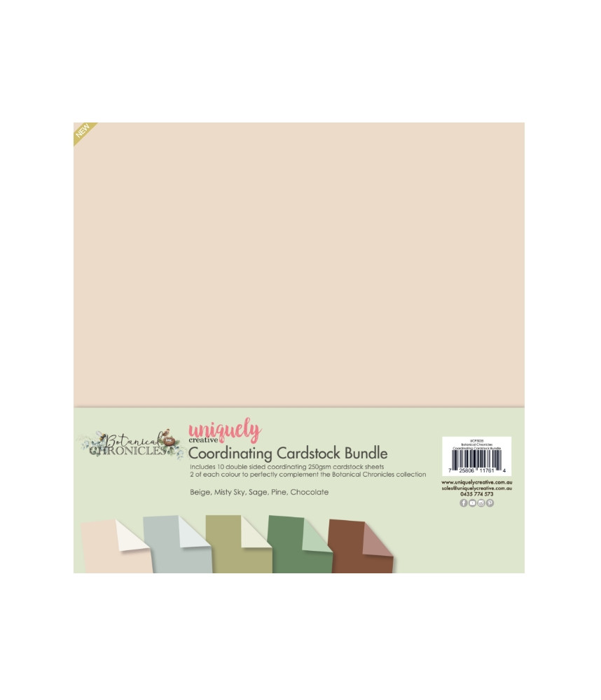 Botanical Chronicles Coordinating Cardstock Bundle
