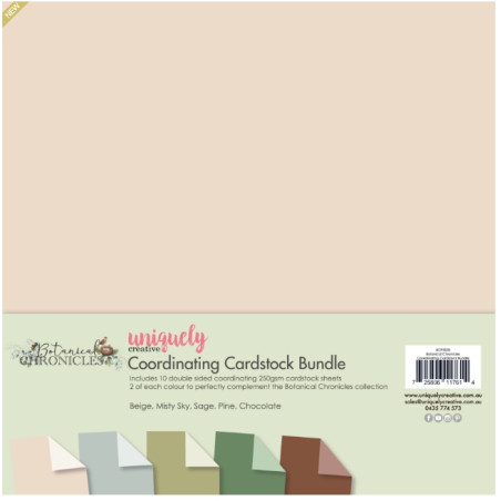 Botanical Chronicles Coordinating Cardstock Bundle