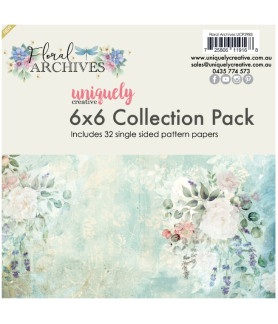 Uniquely - Floral Archives 6x6 Collection Pack (32 Single Pages)