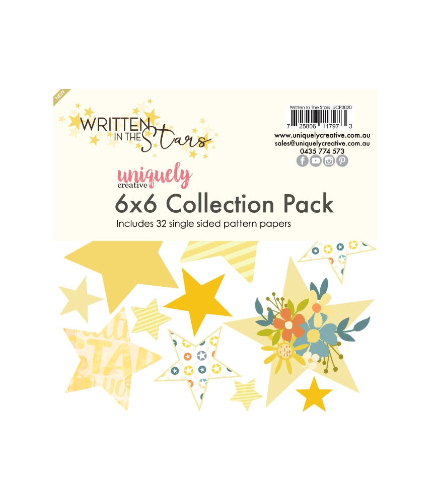 Uniquely - Written in the Stars 6x6 Collection Pack 32 Sheet