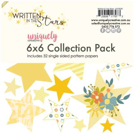 Uniquely - Written in the Stars 6x6 Collection Pack 32 Sheet