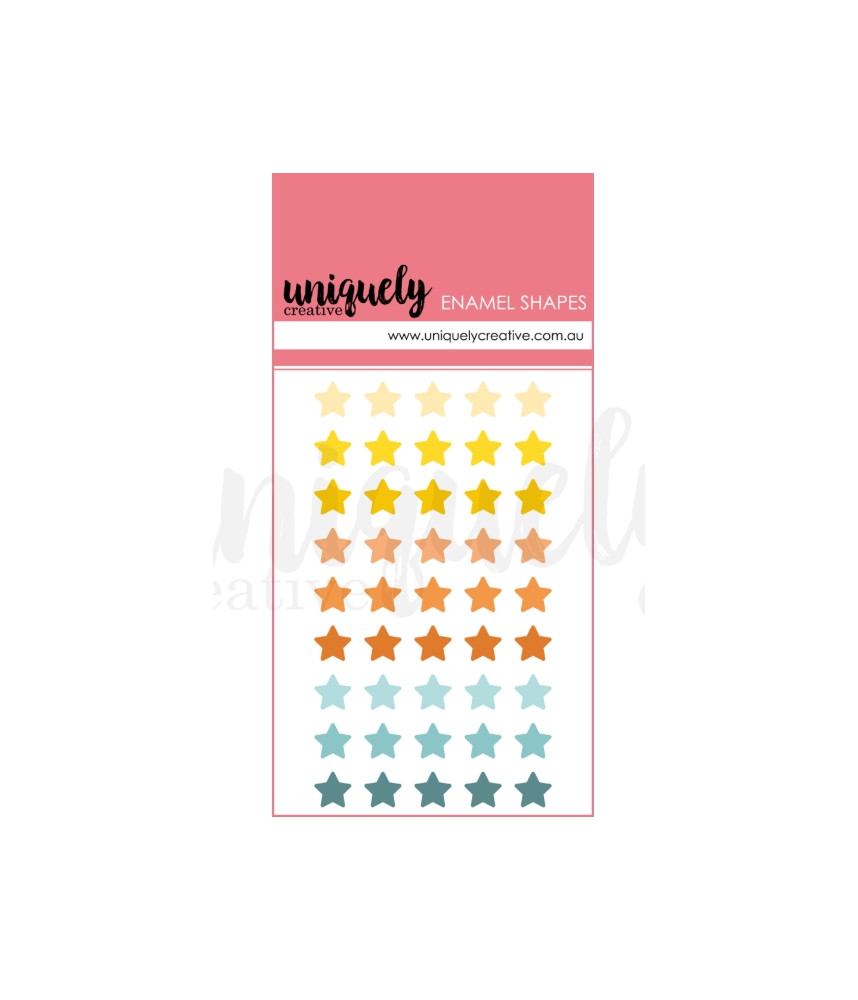 Uniquely - Enamel Star Shapes