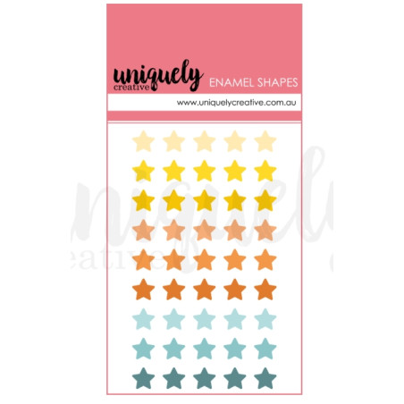 Uniquely - Enamel Star Shapes
