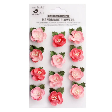 Little Birdie - Flowers - Avalon Pink Passion