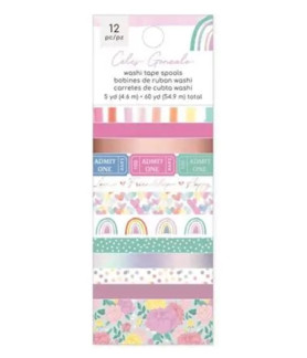 American Crafts Rainbow Avenue - Washi Tape Set of 12