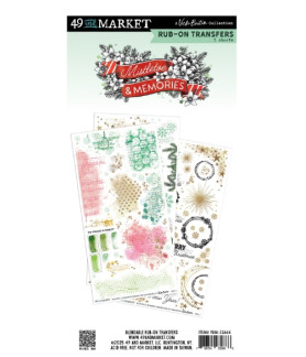 49 And Market - Mistletoe and Memories - Rub-On Transfer Set-Blendable
