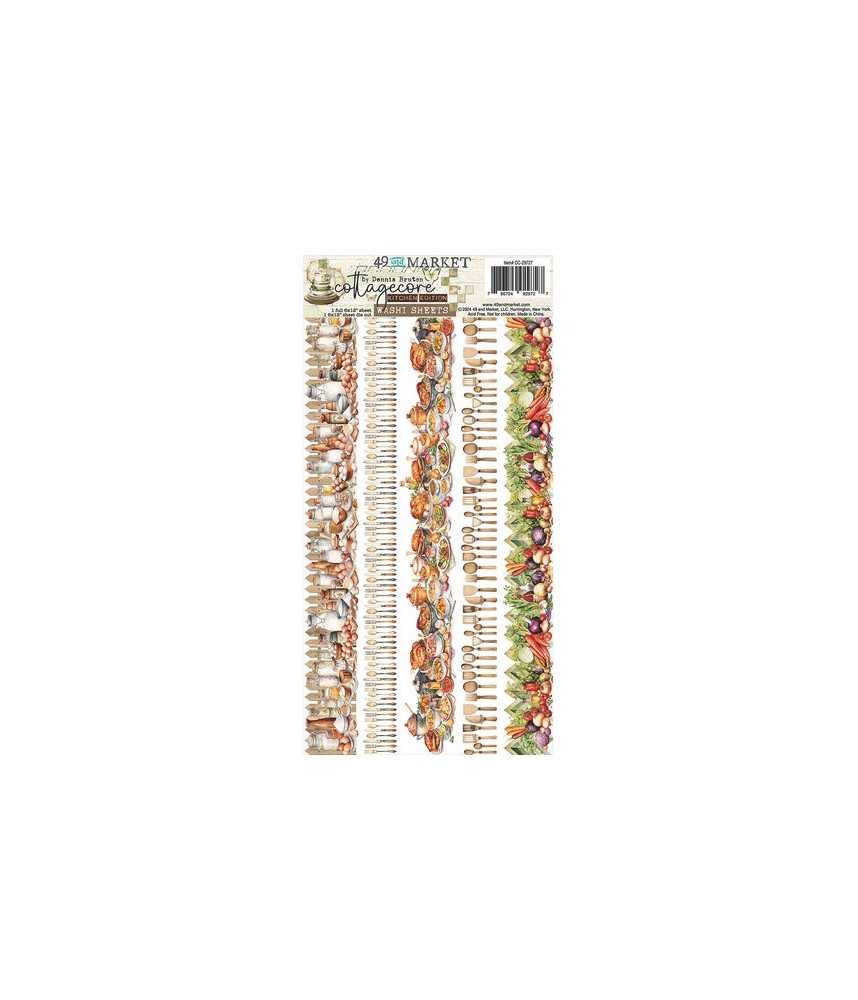 49 and Market - Cottagecore Collection - Washi Sheet