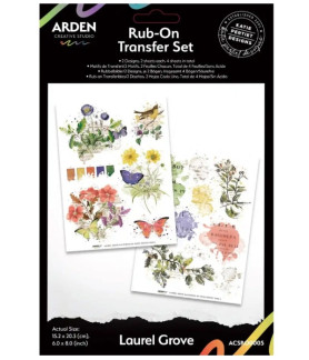 Arden Creative Studios - Laurel Grove Rub On Transfer Set