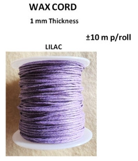 W&M - Wax Cord Lilac 10 m p/roll